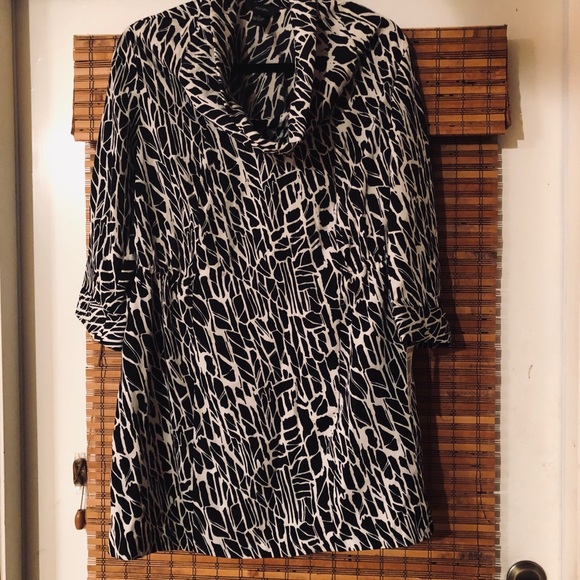 NWT Alfani Abstraction Size Mini dress /long top - Picture 1 of 6